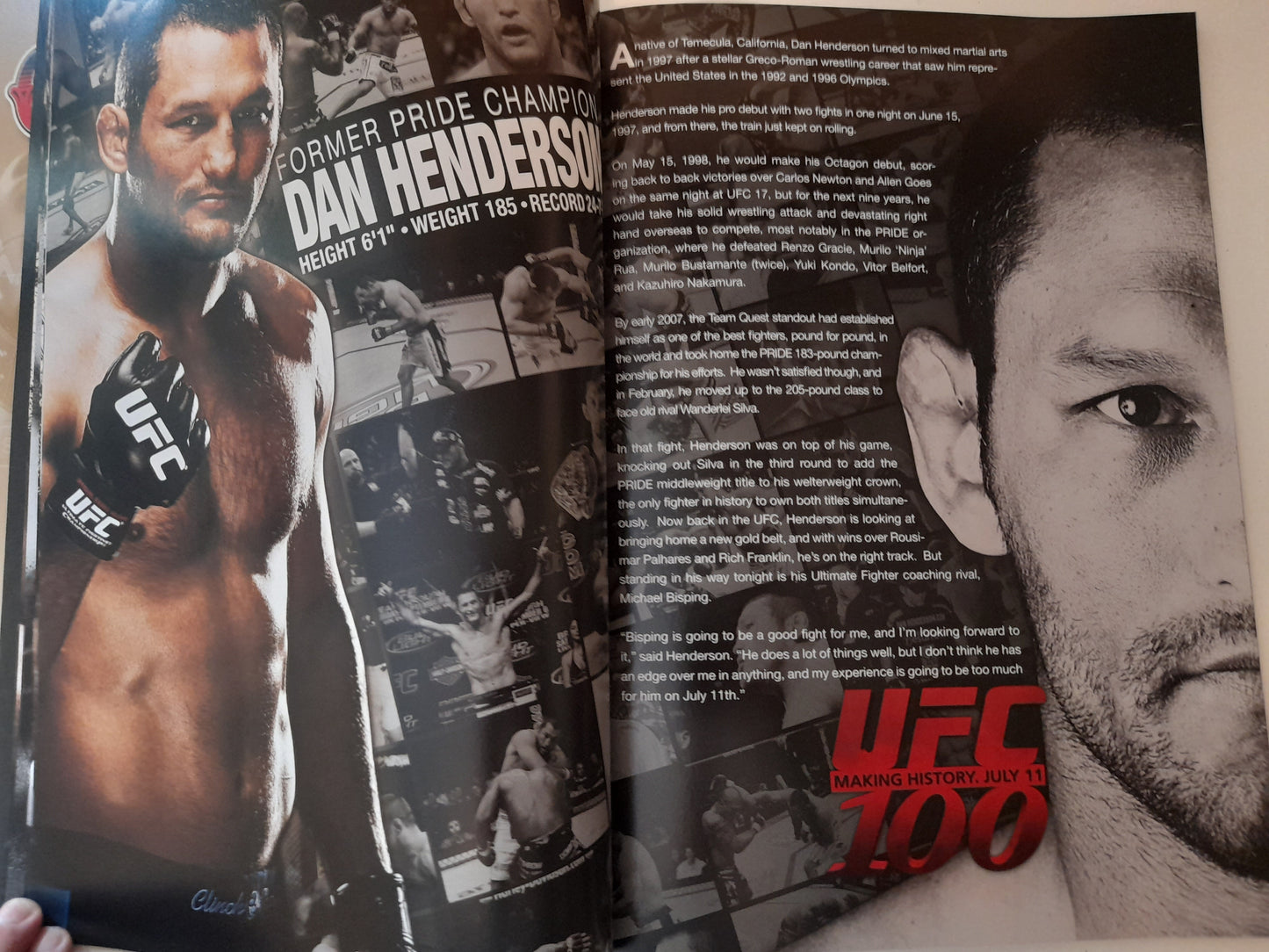 UFC 100 - Mir Vs Lesnar - Official Event Program (2009)