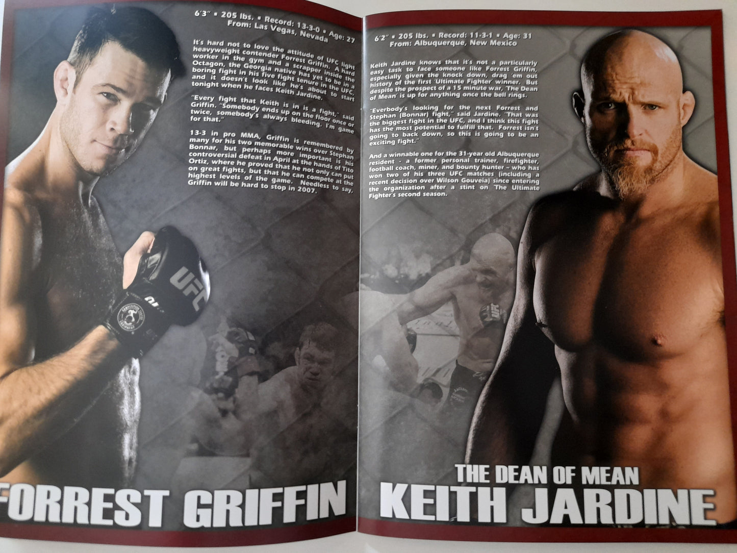 UFC 66: Chuck Liddell Vs Tito Ortiz 2 - Official Event Program (2006)