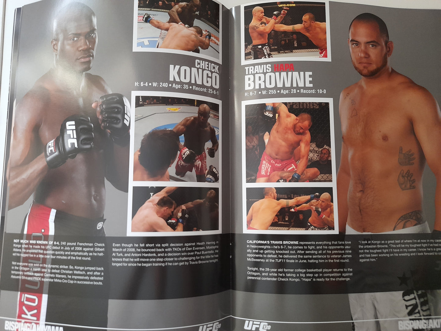 UFC 120 (UK) - Bisping Vs Akiyama - Official Event Program (2010)