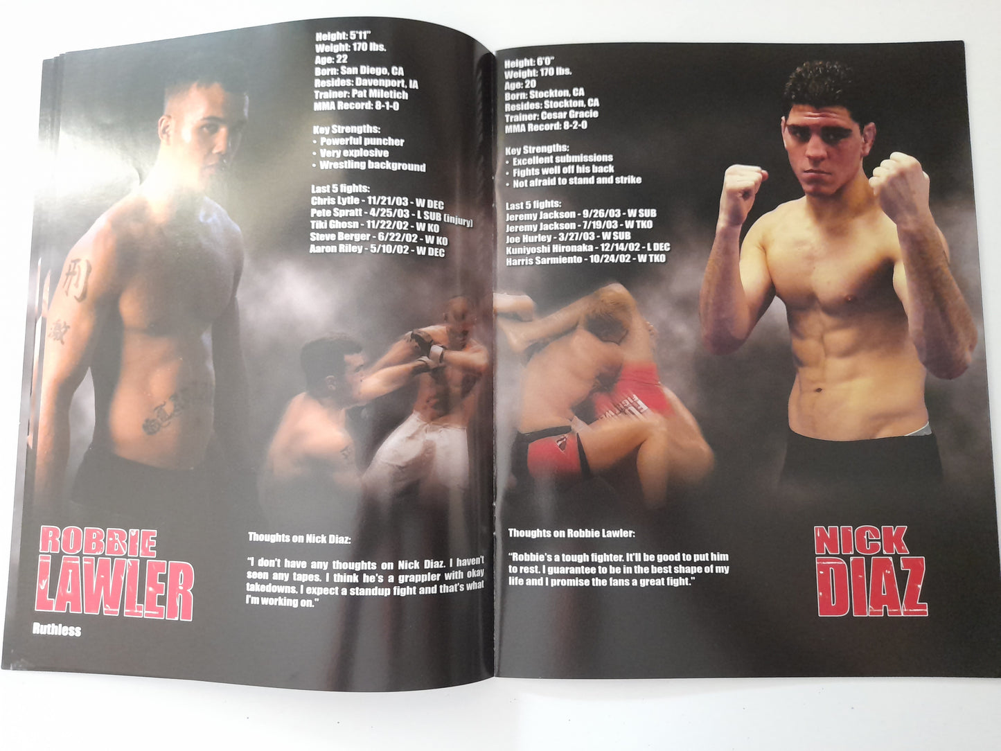 UFC 47: It's On! - Chuck Liddell Vs Tito Ortiz - Official Event Program (2004)