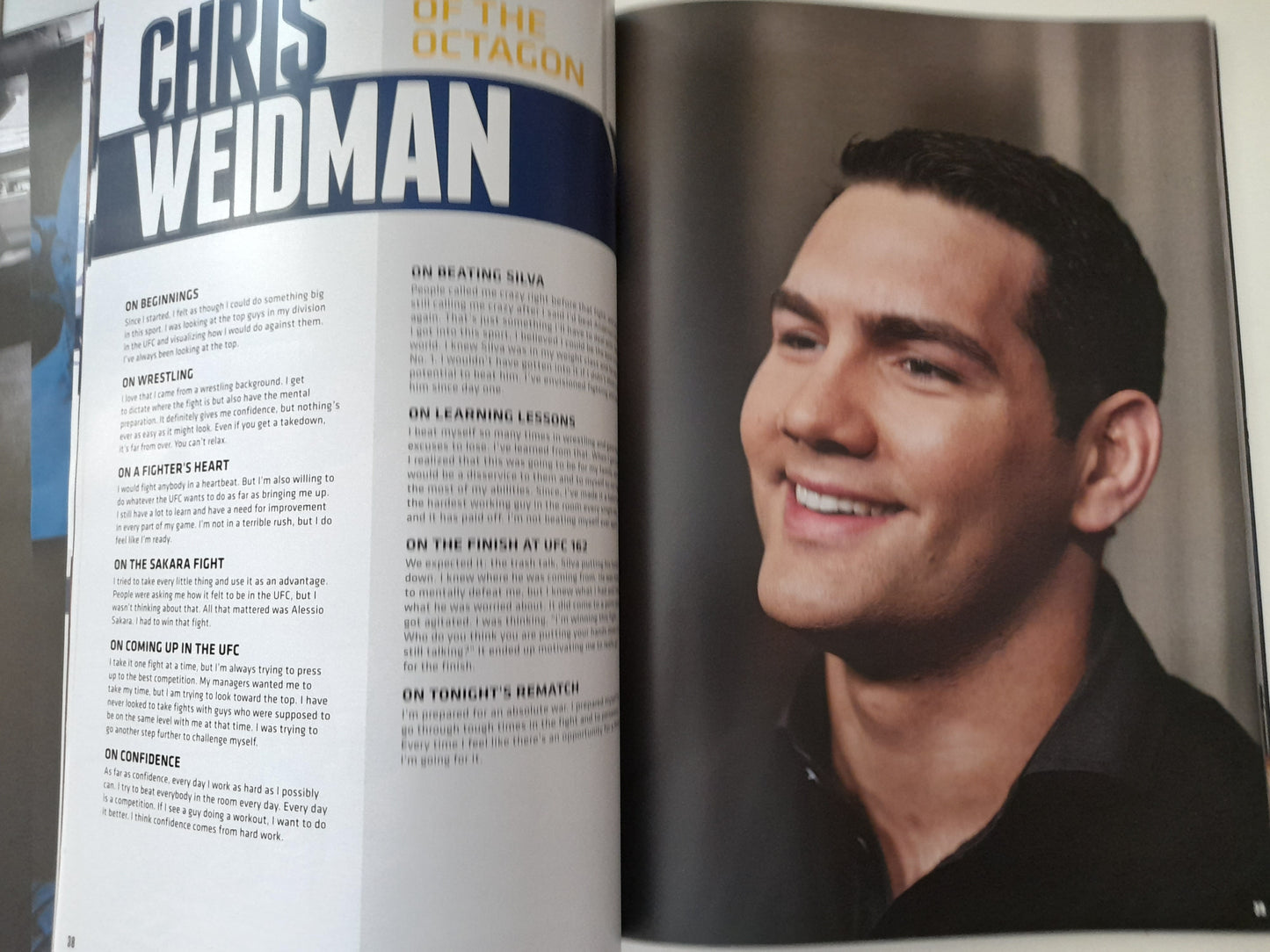 UFC 168 - Weidman Vs Silva 2 - Official Event Program (2013)