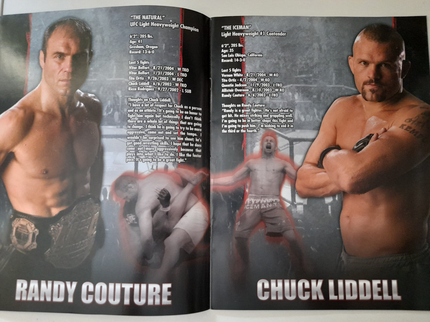 UFC 52: Randy Couture Vs Chuck Liddell 2 - Official Event Program (2005)