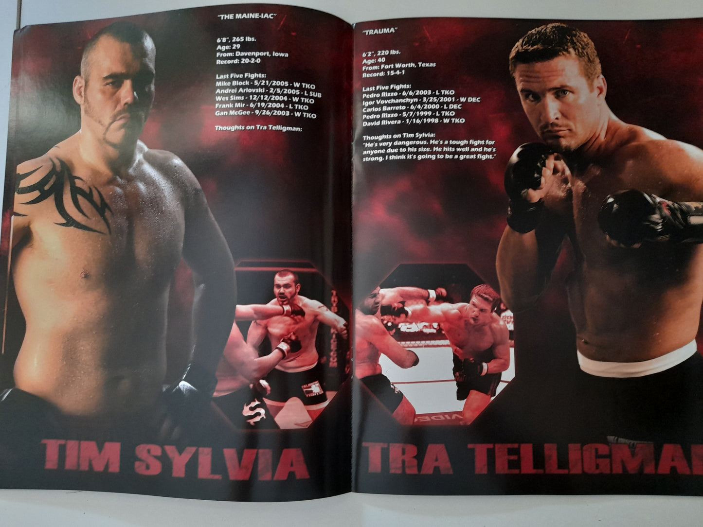 UFC 54: Boiling Point - Chuck Liddell Vs Jeremy Horn - Official Event Program (2005)
