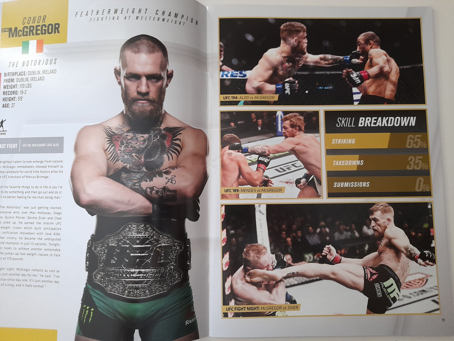 UFC 196 - McGregor Vs Diaz - Official Event Program (2016)