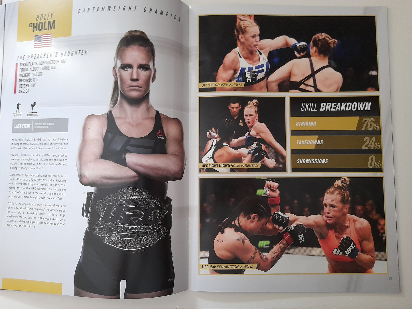 UFC 196 - McGregor Vs Diaz - Official Event Program (2016)