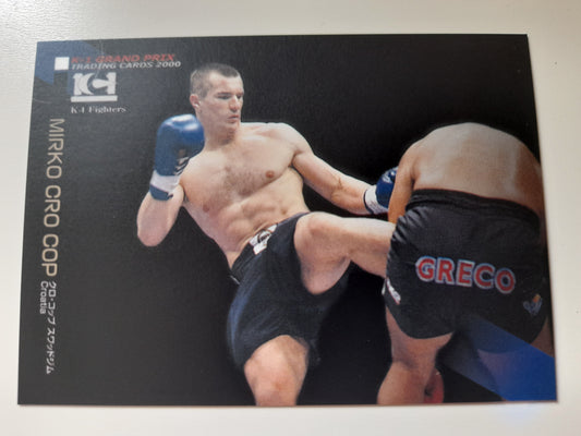 Mirko "CroCop" Filipovic - Official Trading Card - #16 - K-1 Kickboxing Epoch Set (2000)