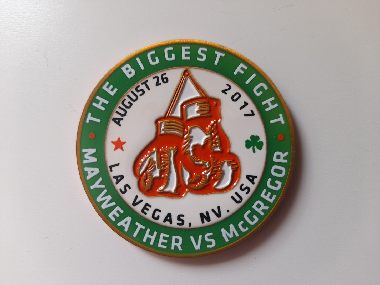 Conor "The Notorious" Mcgregor Mayweather Vs McGregor Collectible Coin