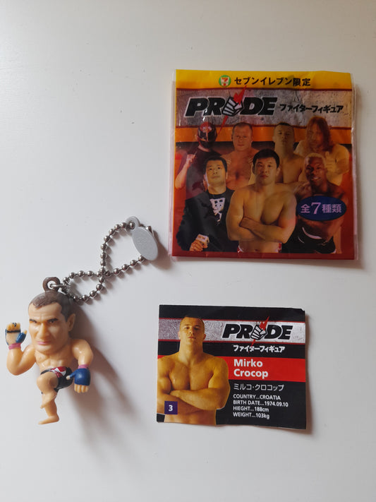 Pride Fighting Championship Mini Figure Keychain - Mirko Crocop