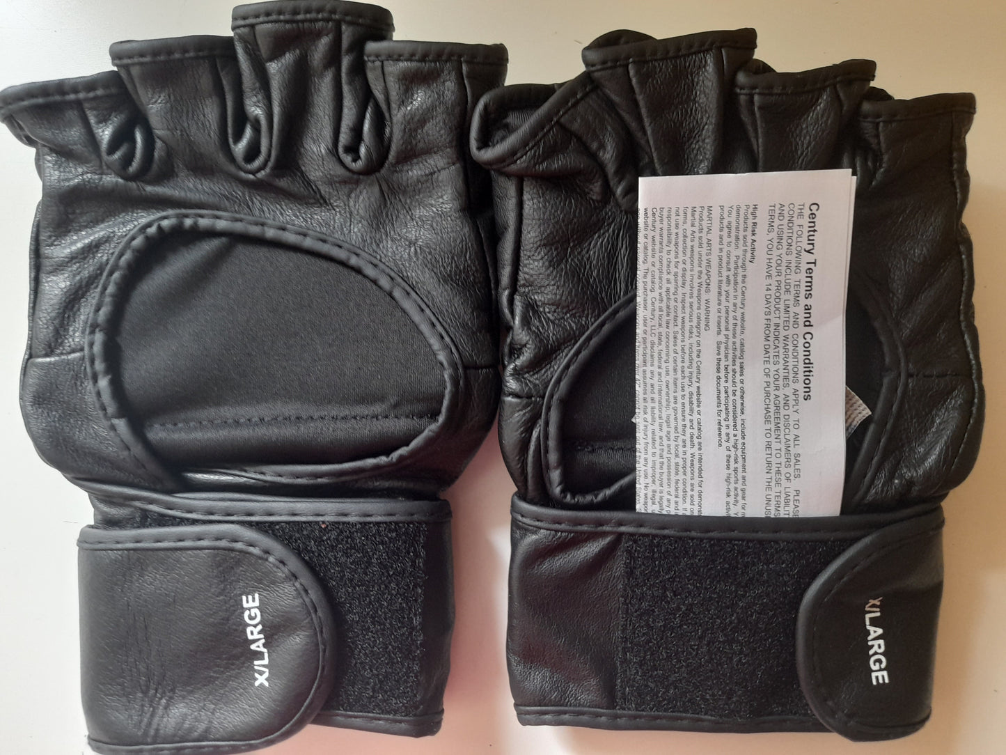 UFC Official MMA Gloves - Camo Variant - Black - Size XL - Century - (New)