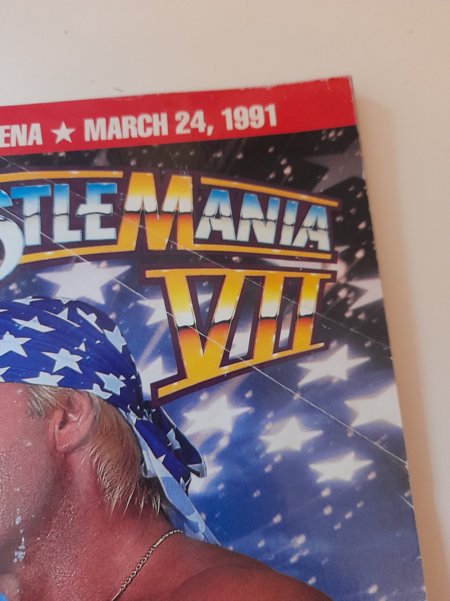WWF Wrestling - Wrestlemania 7 - Official Event Program (1991)