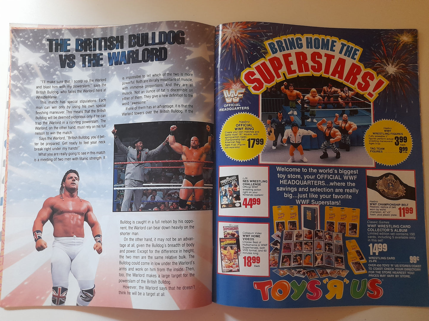 WWF Wrestling - Wrestlemania 7 - Official Event Program (1991)