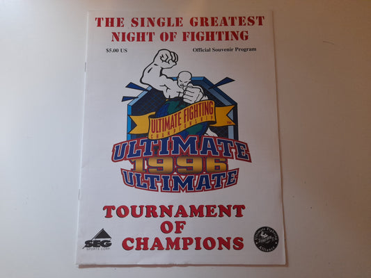 UFC 11.5: The Ultimate Ultimate 96 - Official Event Program (1996)