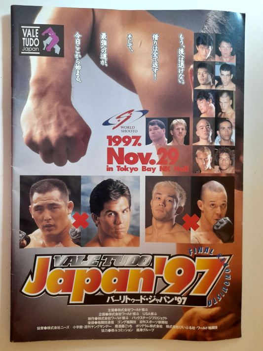 Vale Tudo Japan 1997 - Frank Shamrock Vs Enson Inoue - Official Event Program (1997)