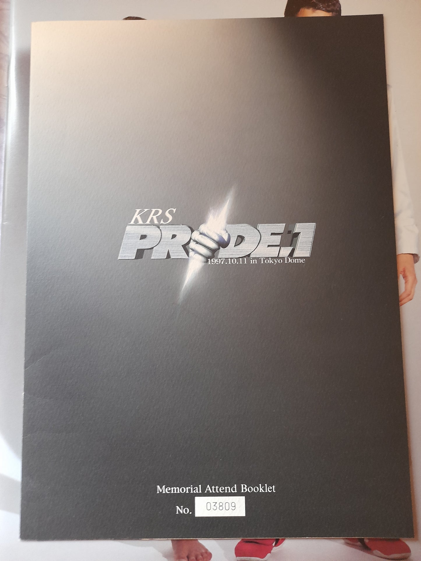 Pride FC 1 - Rickson Gracie Vs Takada (1997) - Official Event Program with Booklet
