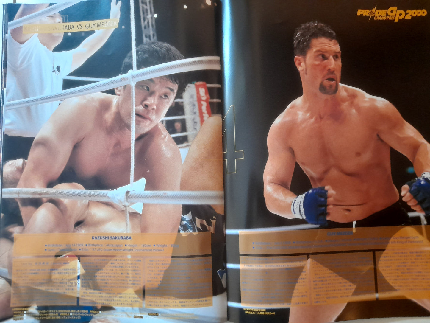 Pride FC 2000 Openweight GP Opening Round - Official Event Program