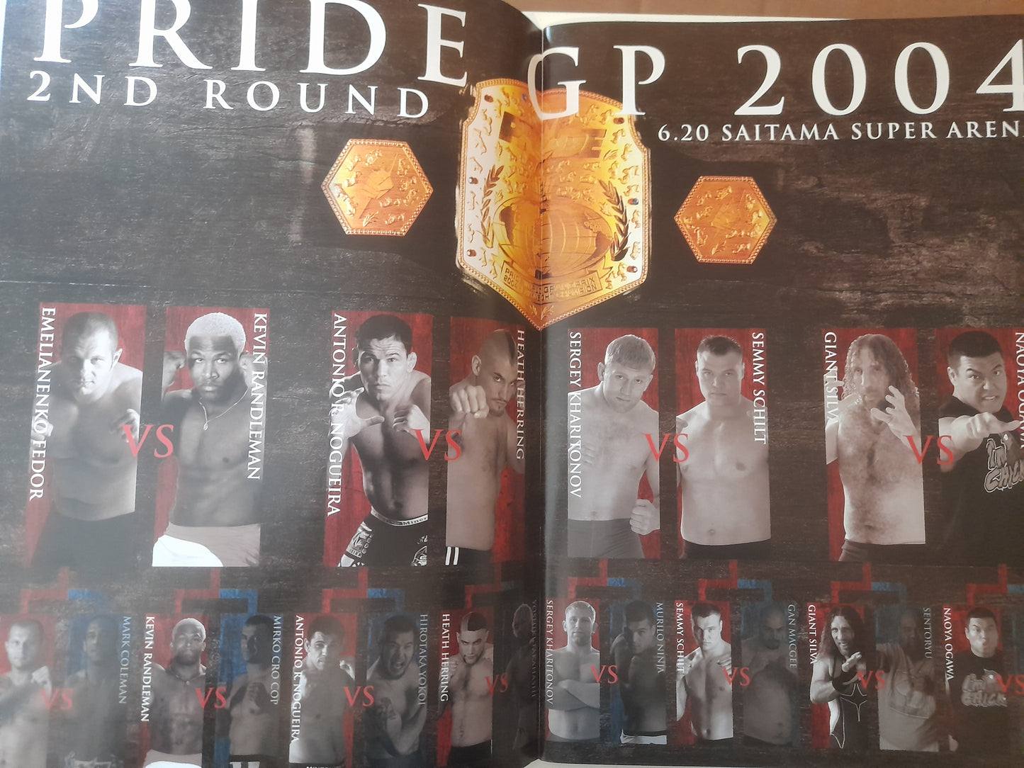 Pride FC 2004 Heavyweight GP Second Round - Official Event Program