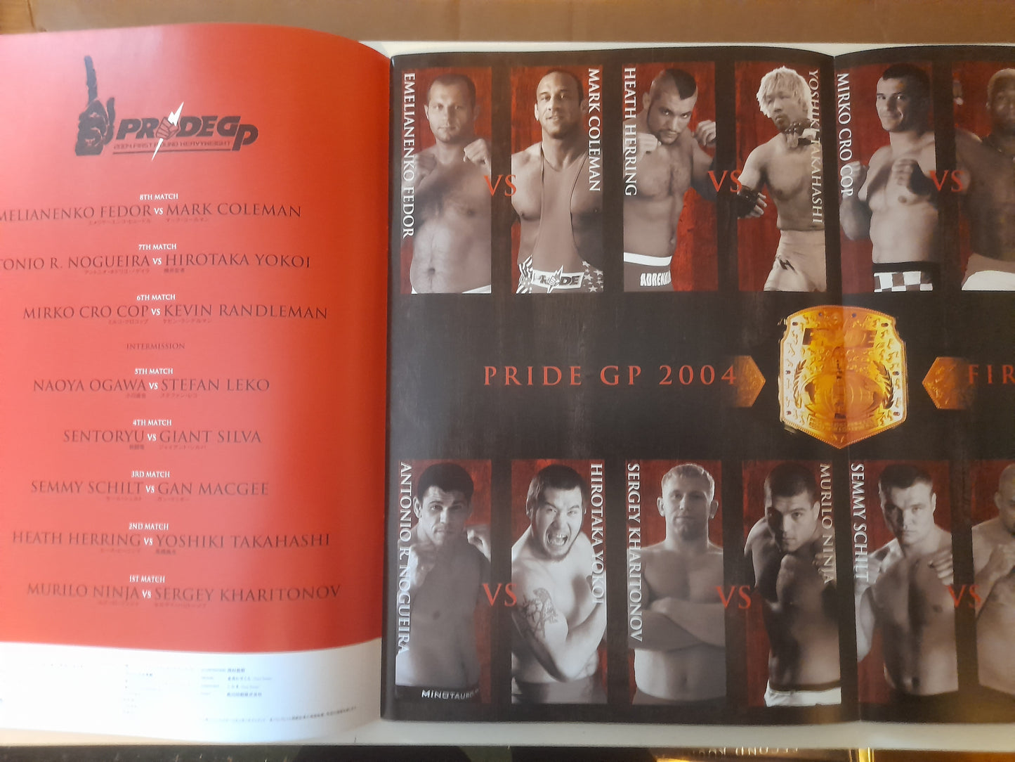 Pride FC 2004 Heavyweight GP Opening Round - Official Event Program