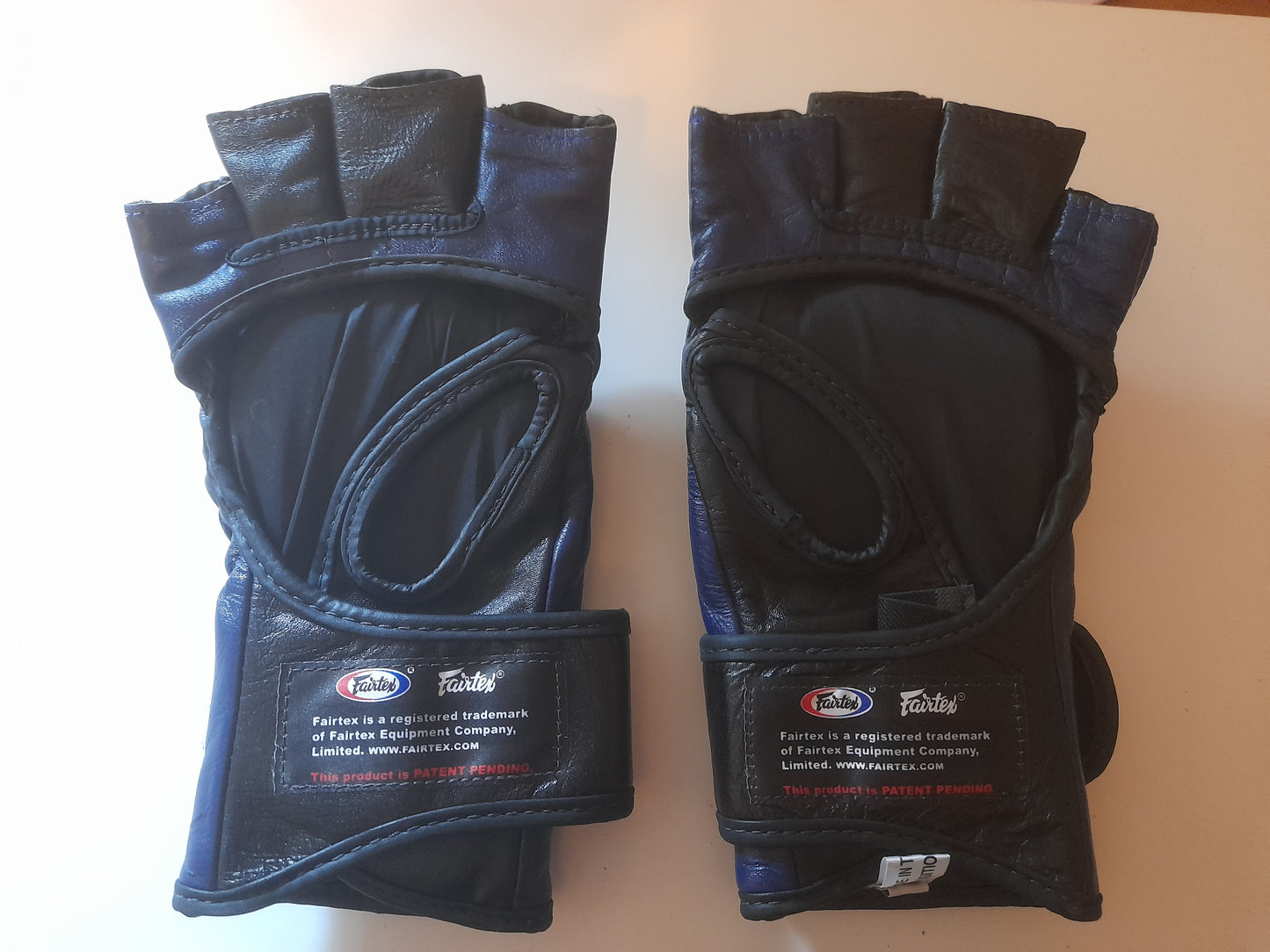 IFL International Fight League Official MMA Gloves - Blue - Size L - Fairtex - (New)