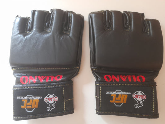 UFC Official MMA Gloves - V1 - Black - Size L - Ouano - (New)