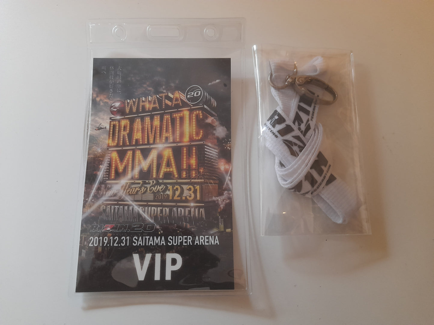 RIZIN FF 20 - 2019 Lightweight Grand Prix Final Round - Official VIP Event Pass (2019)