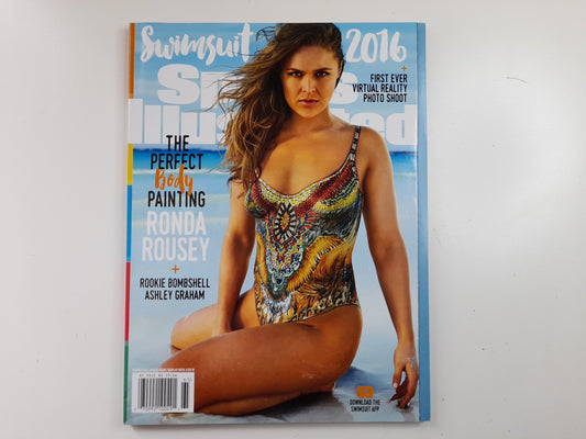 Ronda Rowdy Rousey Sports Illustrated Bodypaint Swimsuit Edition Magazine (2016)