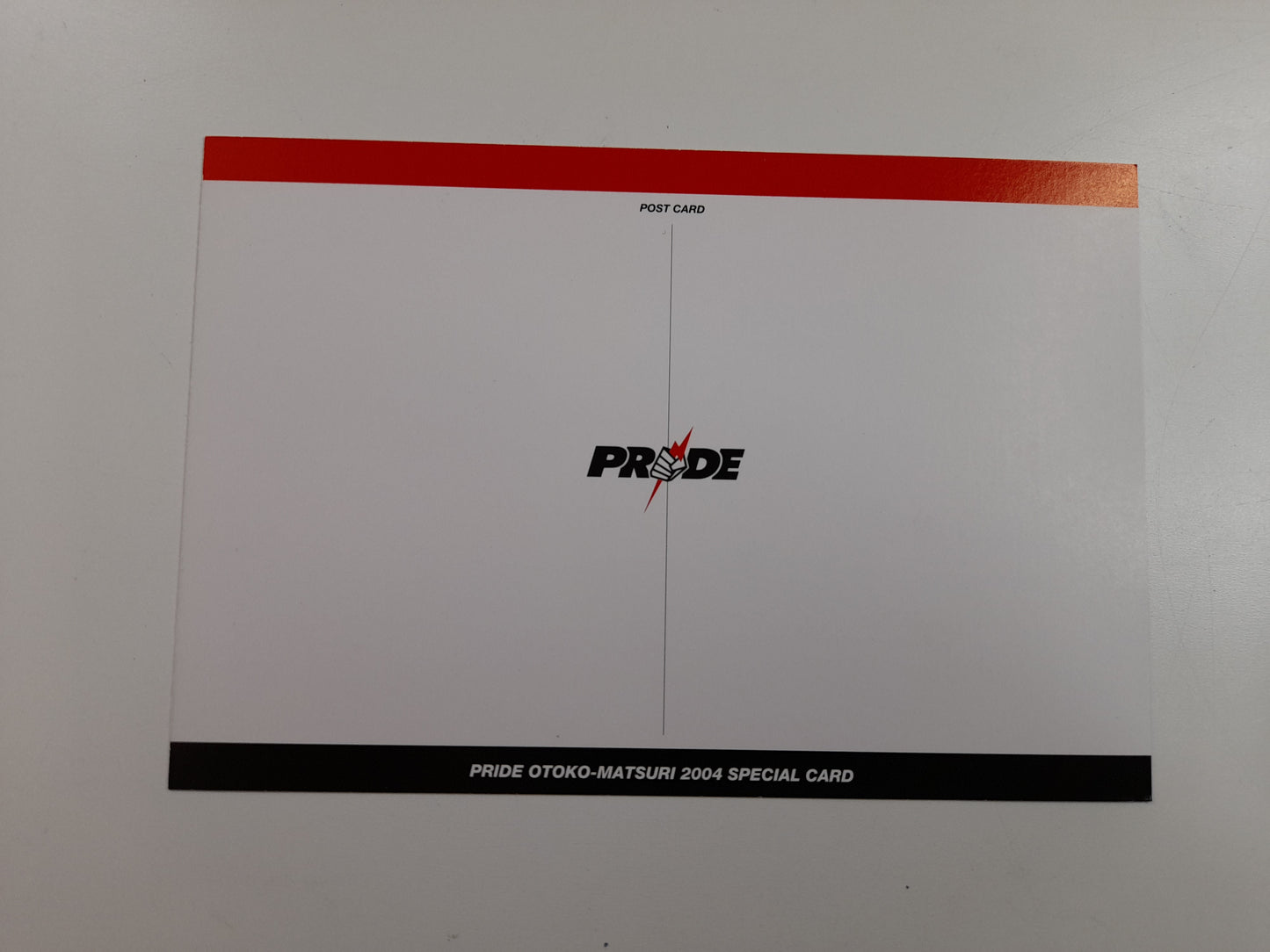 PRIDE Fighting Championship Otoko Matsuri 2004 Collectable Postcard - PRIDE Fighters