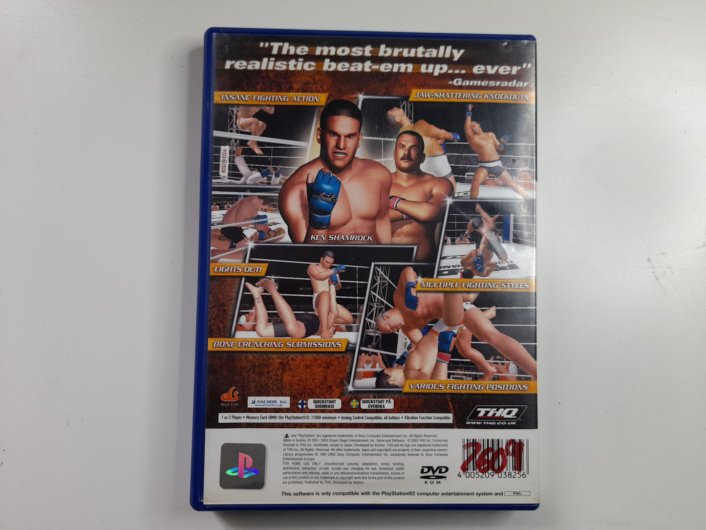 Pride Fighting Championships - Sony Playstation 2 / PS2 Game (2003)