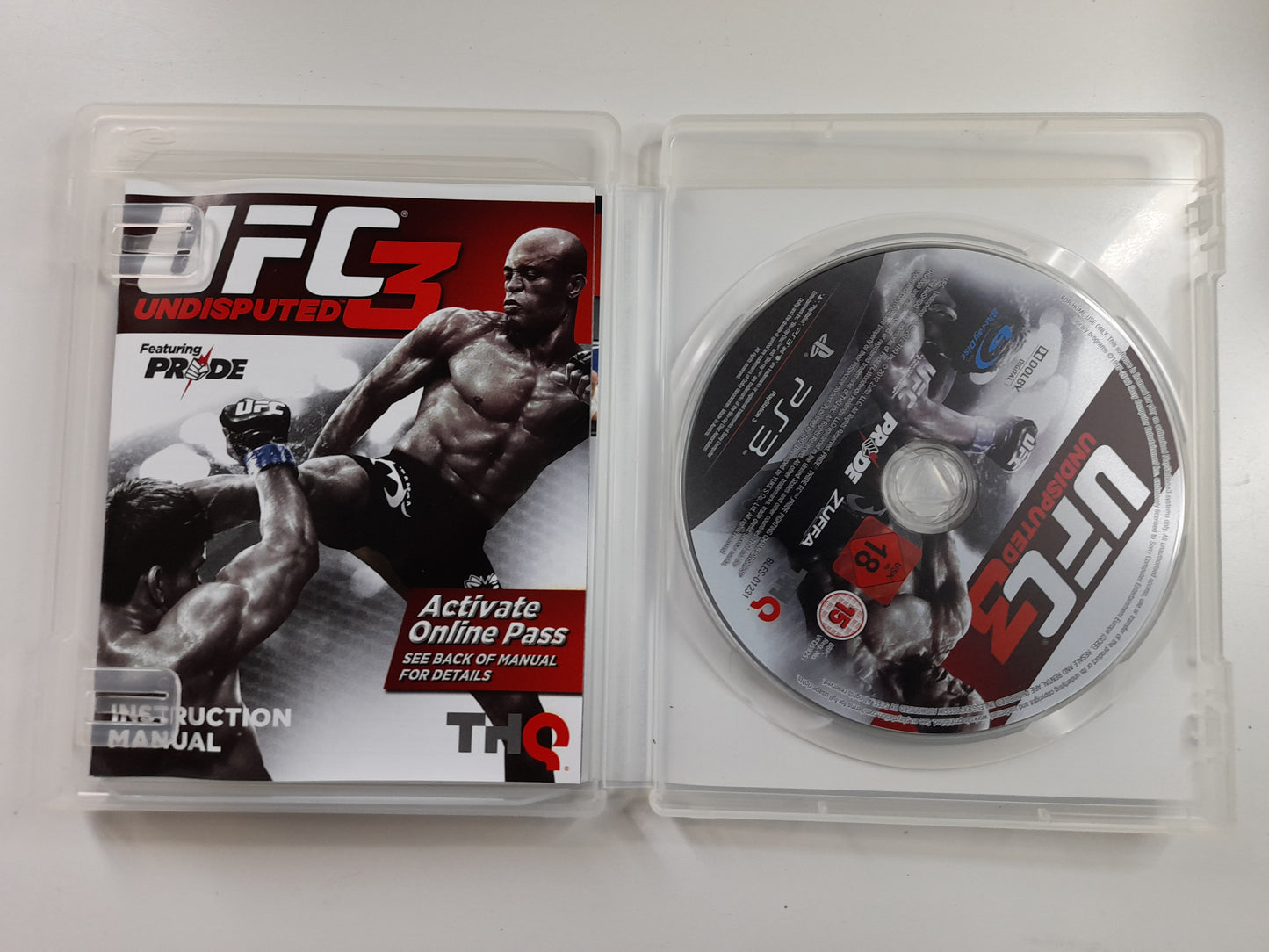 UFC: Undisputed 3 - Sony Playstation 3 / PS3 Game (2012)