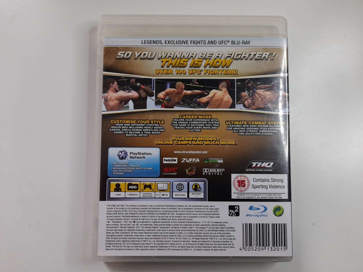 UFC: Undisputed 2010 - Sony Playstation 3 / PS3 Game (2010)