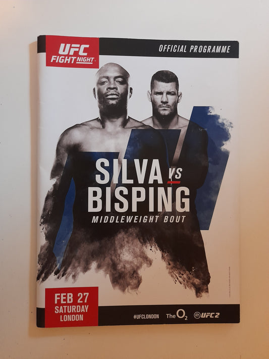 UFC Fight Night 84 (UK) - Bisping Vs Silva - Official Event Program (2016)