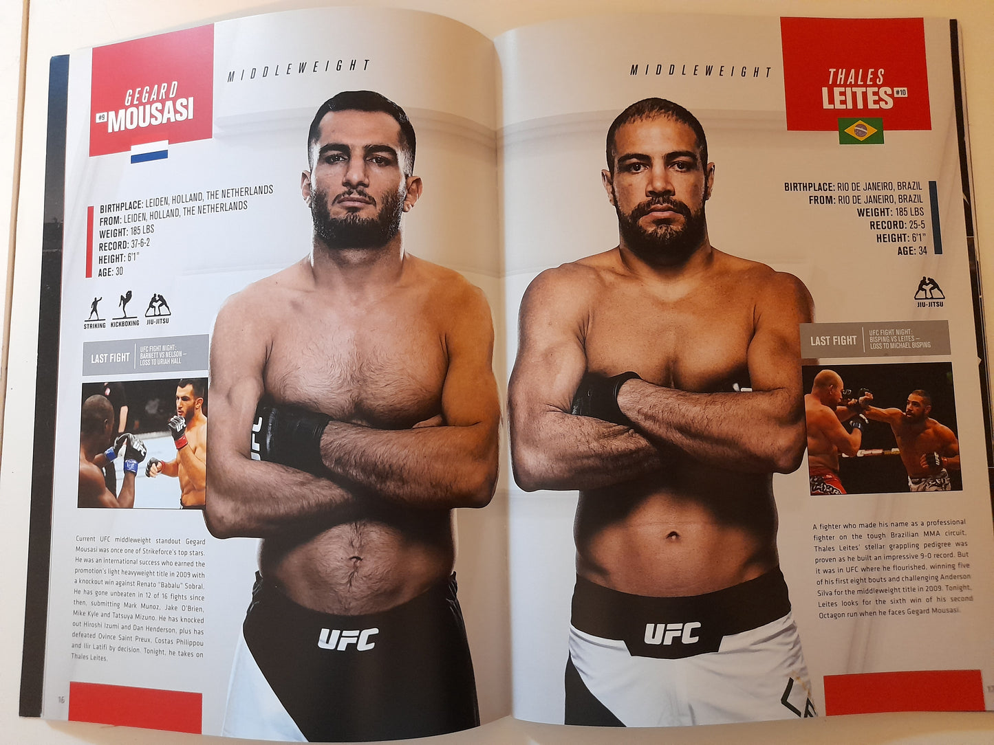 UFC Fight Night 84 (UK) - Bisping Vs Silva - Official Event Program (2016)