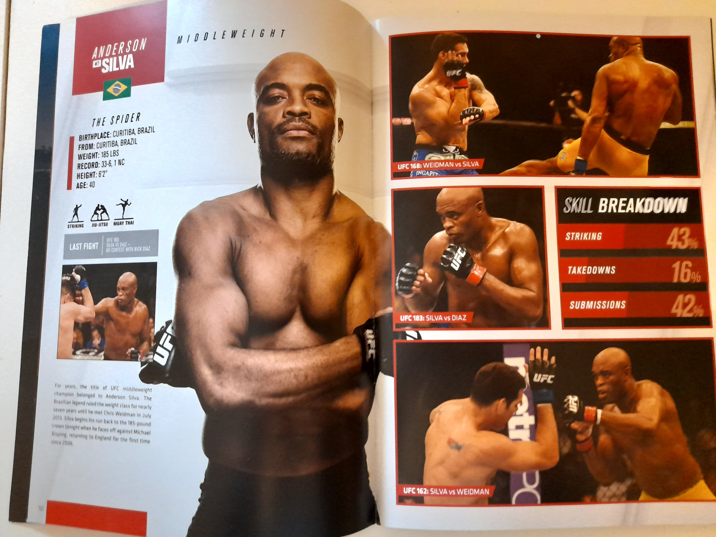 UFC Fight Night 84 (UK) - Bisping Vs Silva - Official Event Program (2016)