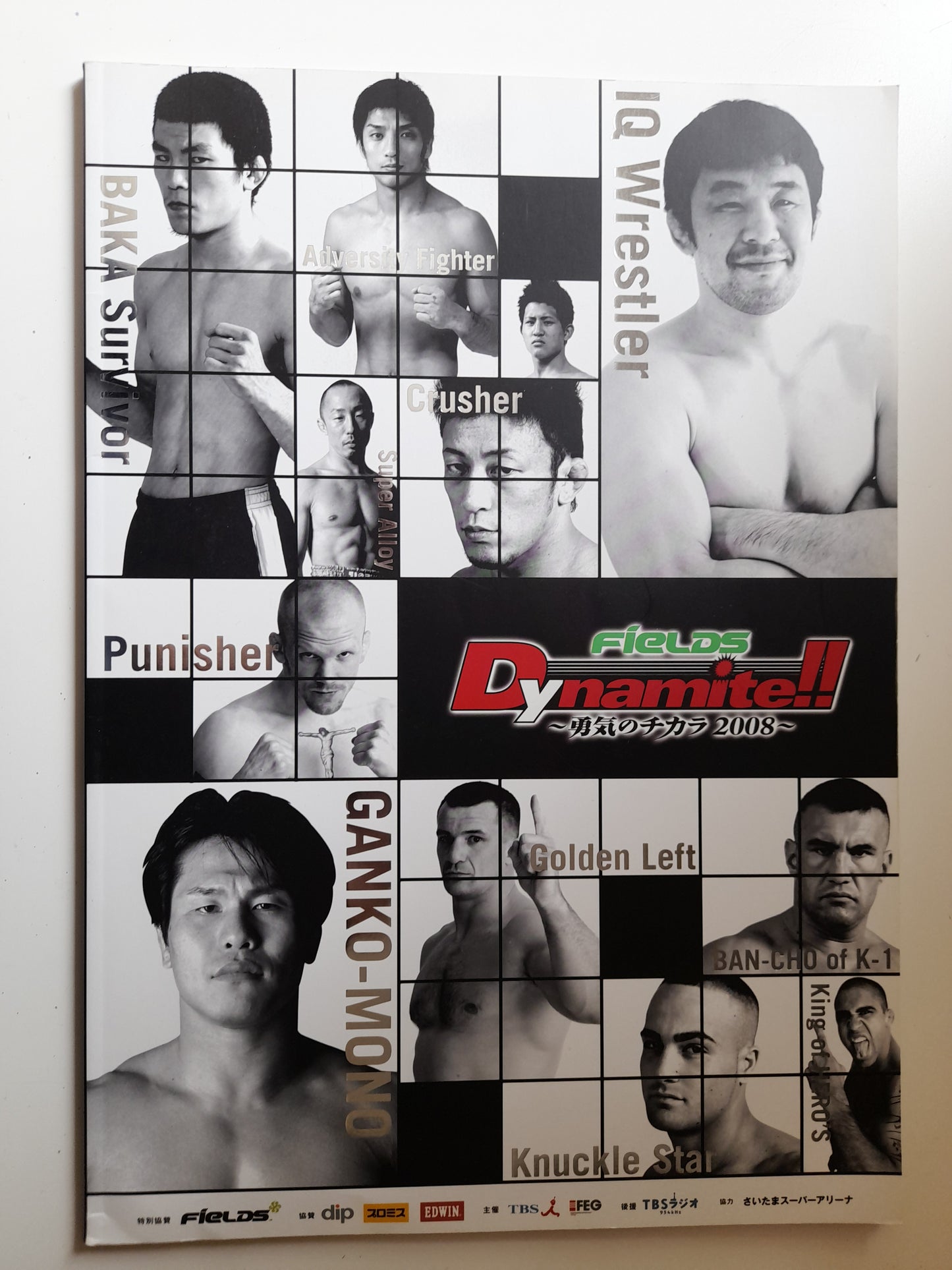 FEG Presents: Dynamite!! 2008 - K-1 Vs MMA - Official Event Program