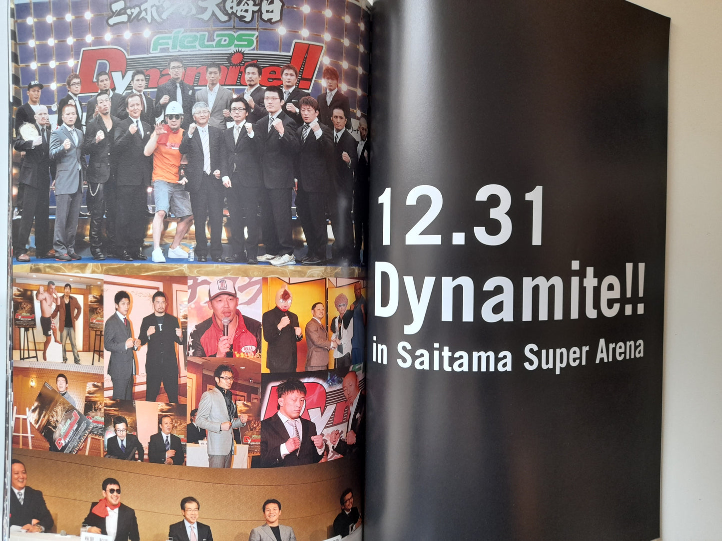 FEG Presents: Dynamite!! 2008 - K-1 Vs MMA - Official Event Program