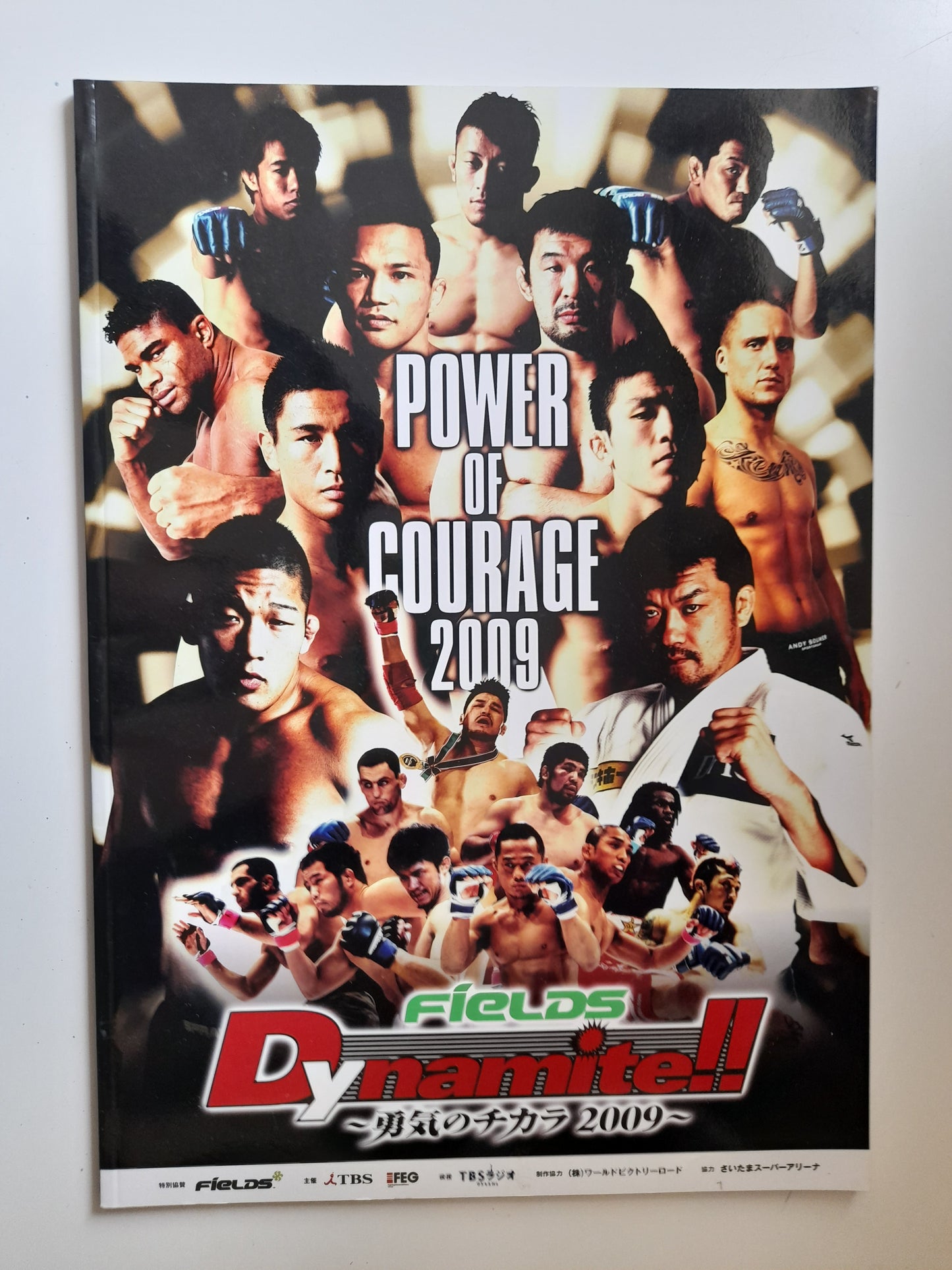 FEG Presents: Dynamite!! 2009 - K-1 Vs MMA - Official Event Program