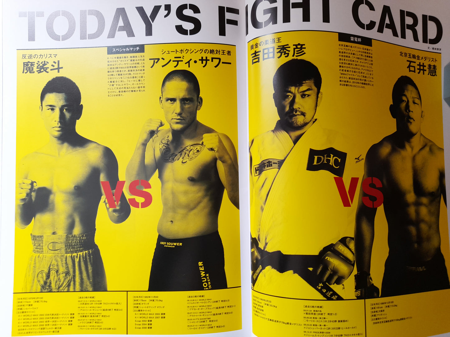 FEG Presents: Dynamite!! 2009 - K-1 Vs MMA - Official Event Program