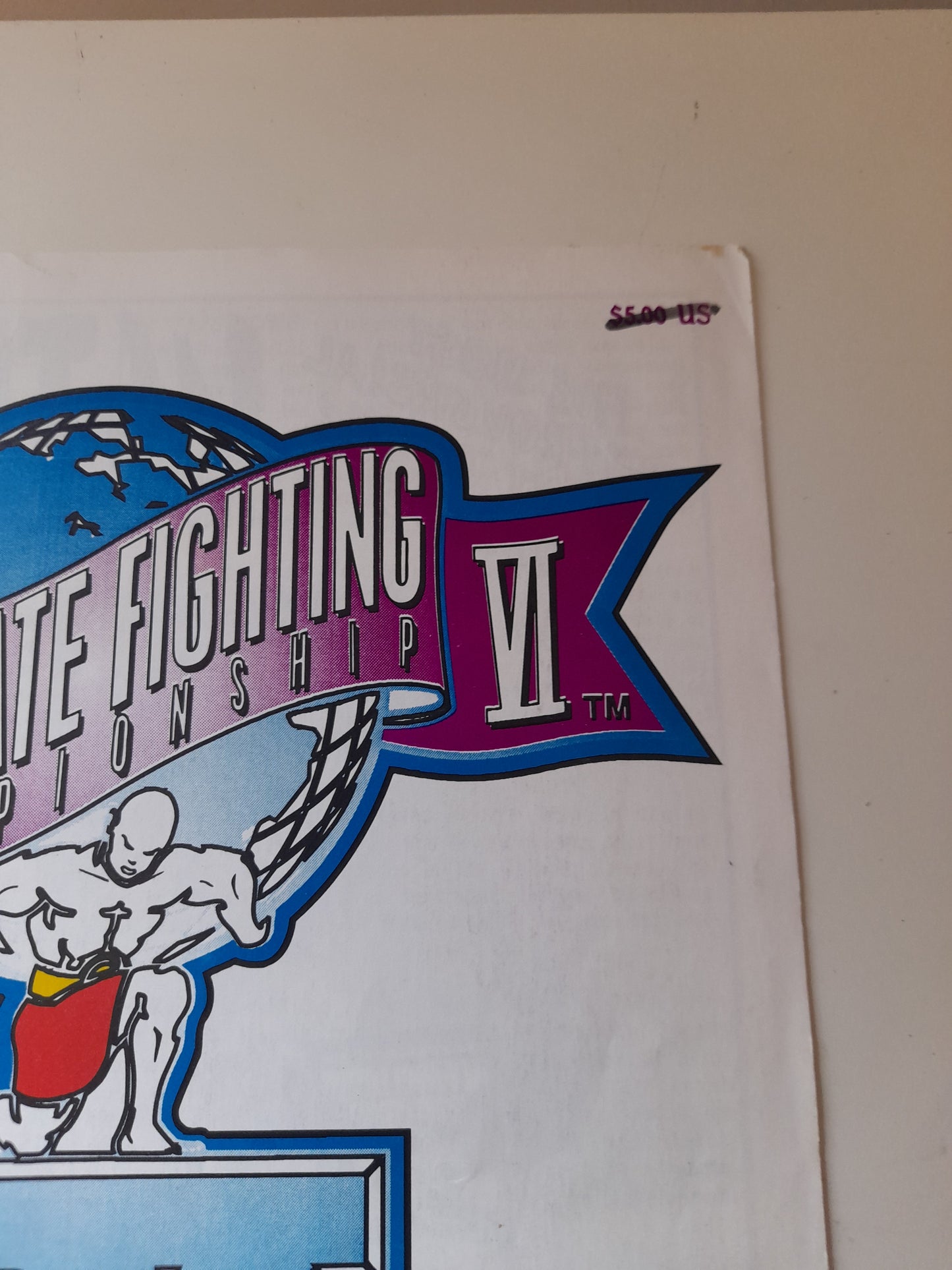 UFC VI: Clash of the Titans - Shamrock Vs Severn - Official Event Program (1995)