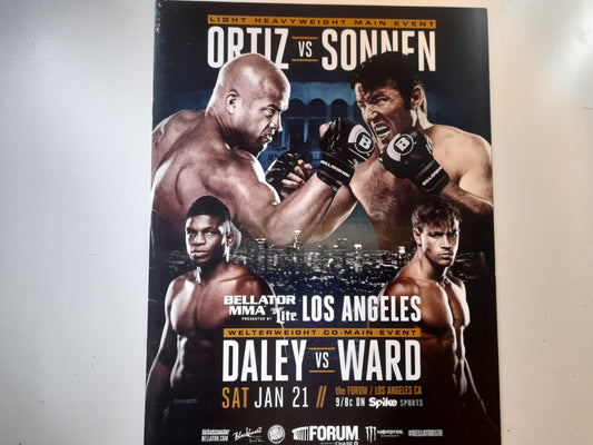 Bellator 170 - Tito Ortiz Vs Chael Sonnen - Official Event Program (2016)