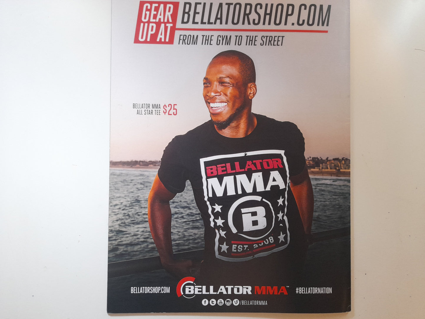 Bellator 170 - Tito Ortiz Vs Chael Sonnen - Official Event Program (2016)