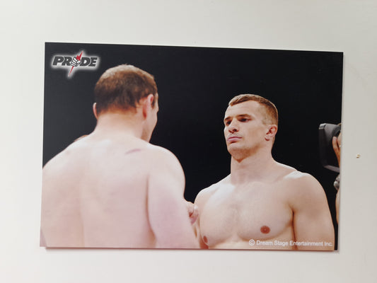 PRIDE Fighting Championship Collectable Postcard - Crocop Vs Vovchanchyn