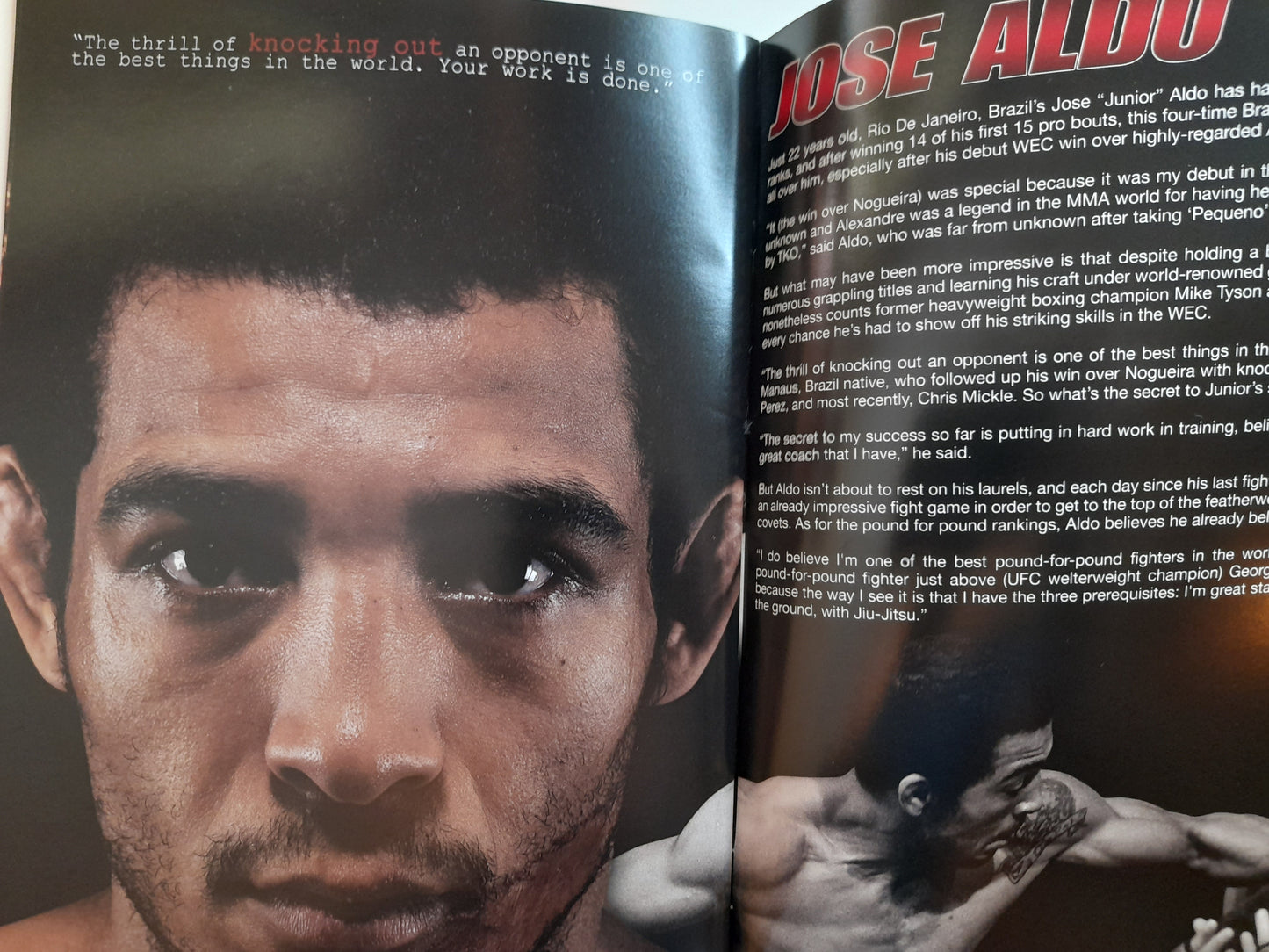 WEC 40 - Torres Vs Mizugaki - Official Event Program (2009)