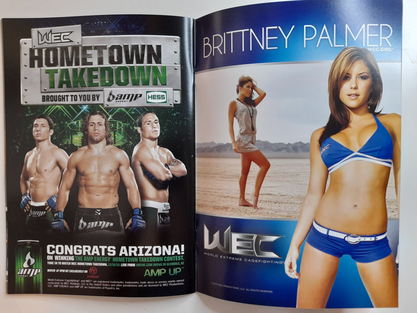 WEC 51 - Aldo Vs Gamburyan - Official Event Program (2010)