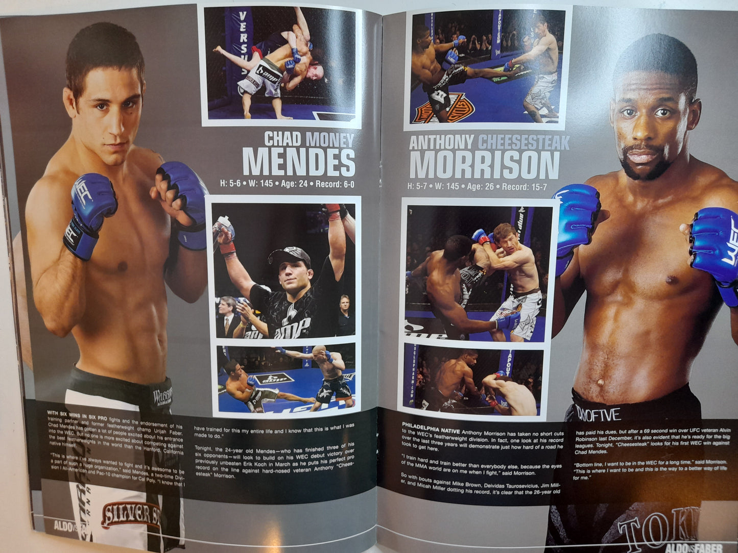 WEC 48 - Aldo Vs Faber - Official Event Program (2010)