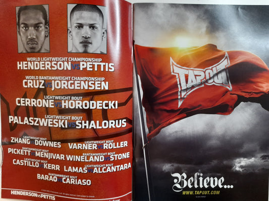 WEC 53 - Henderson Vs Pettis - Official Event Program (2010)