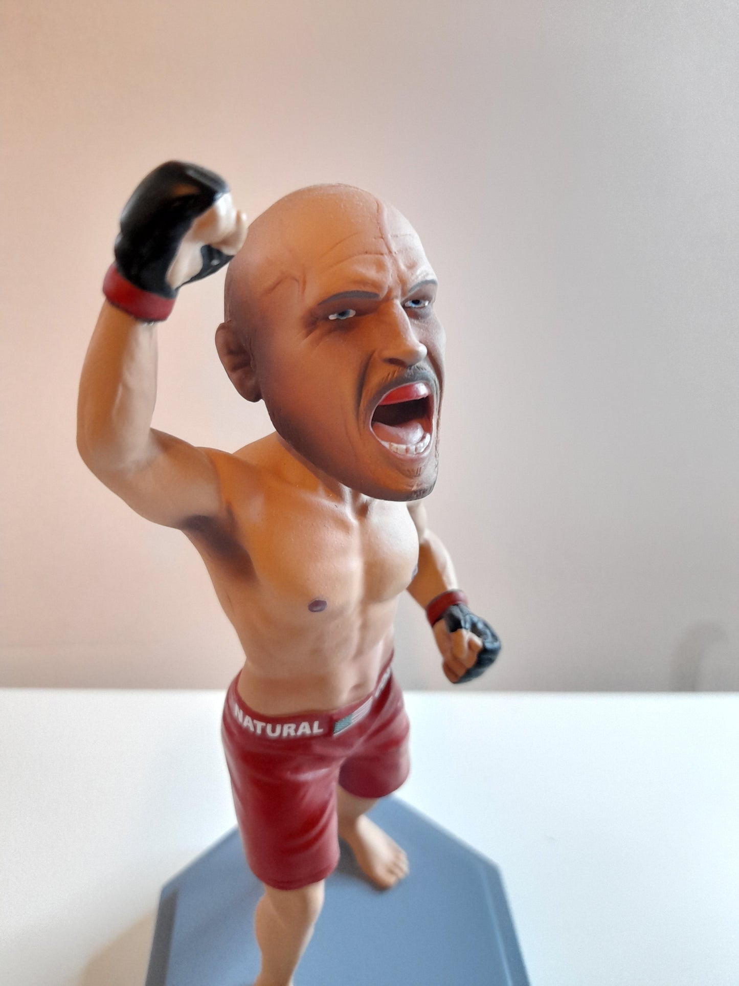 Randy "The Natural" Couture - Limited Edition - Hand Painted Boxed Bobblehead