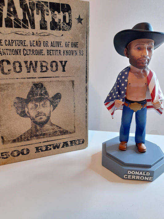 Donald "Cowboy" Cerrone - Limited Edition /1000 - Hand Painted Boxed Bobblehead