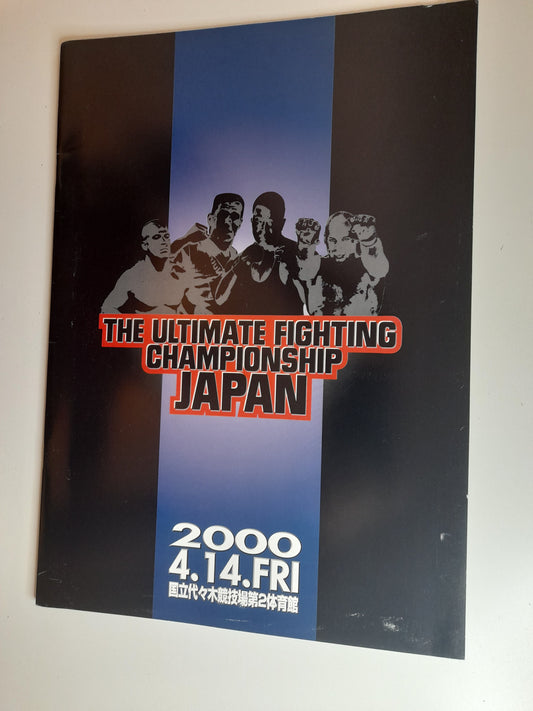 UFC 25: Ultimate Japan 3 - Tito Ortiz Vs Wanderlei Silva - Official Event Program (2000)
