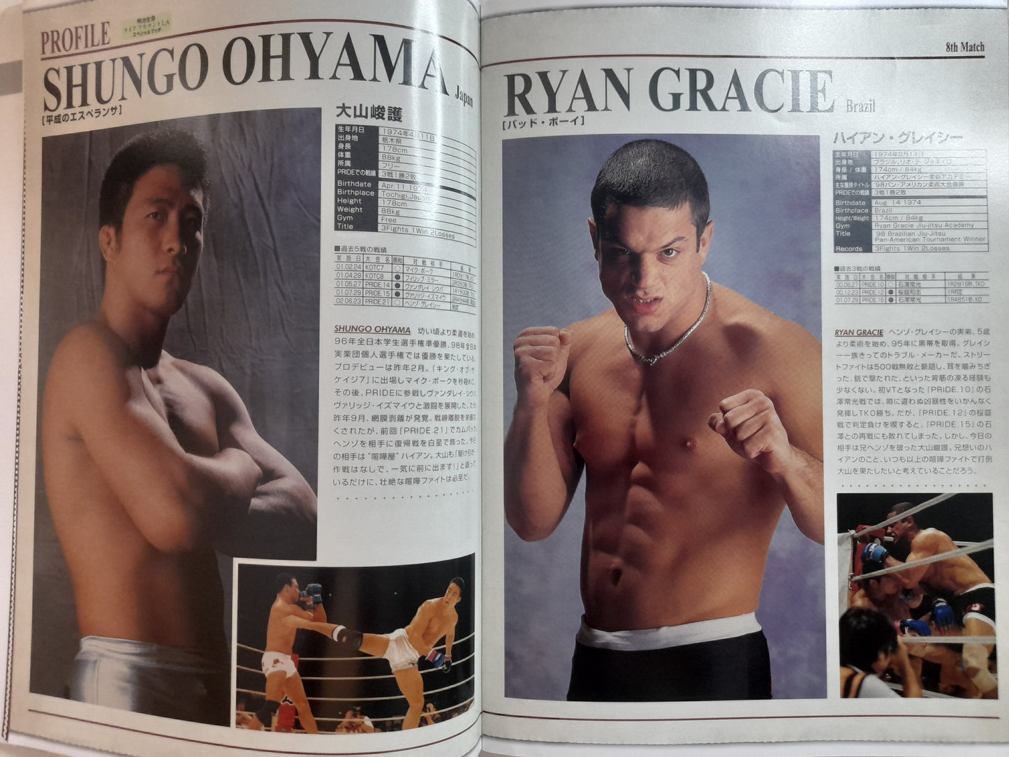 Pride FC 22 - Beasts from the East 2 (2002) - Official Event Program