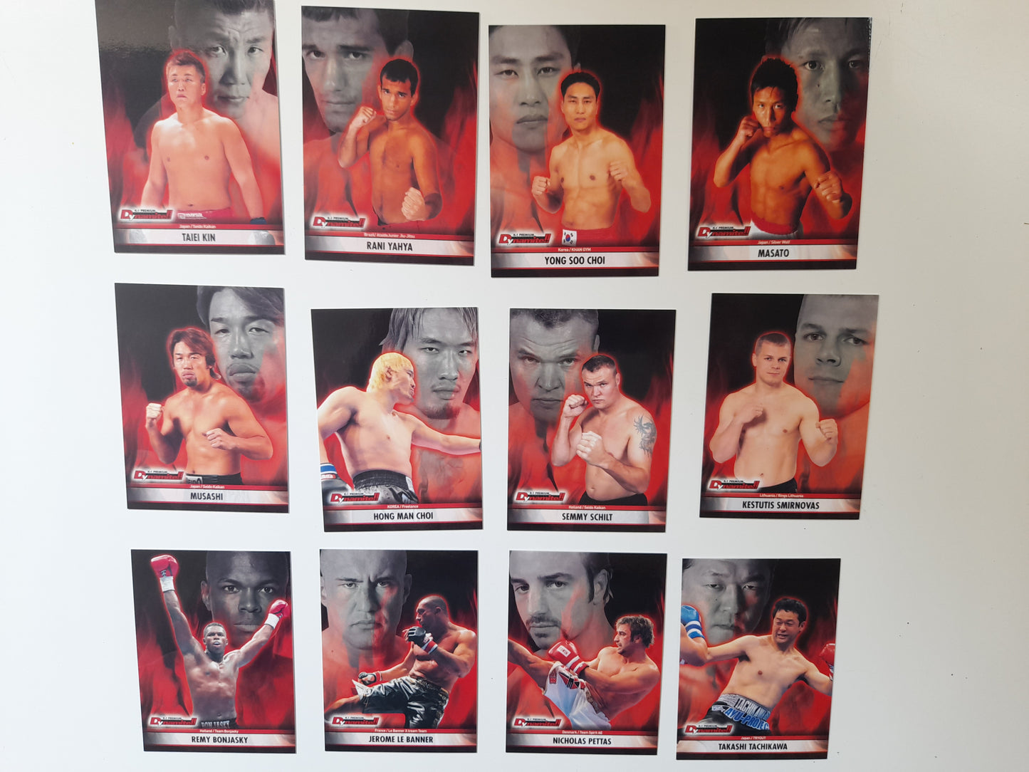2008 Epoch K-1 Premium Dynamite Trading Cards - 42x Card Base Set
