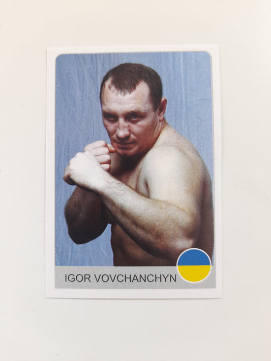 Igor "Ice Cold" Vovchanchyn - Official Sticker/Trading Card - #26 - Rafo Fighters Borci Set (2007)